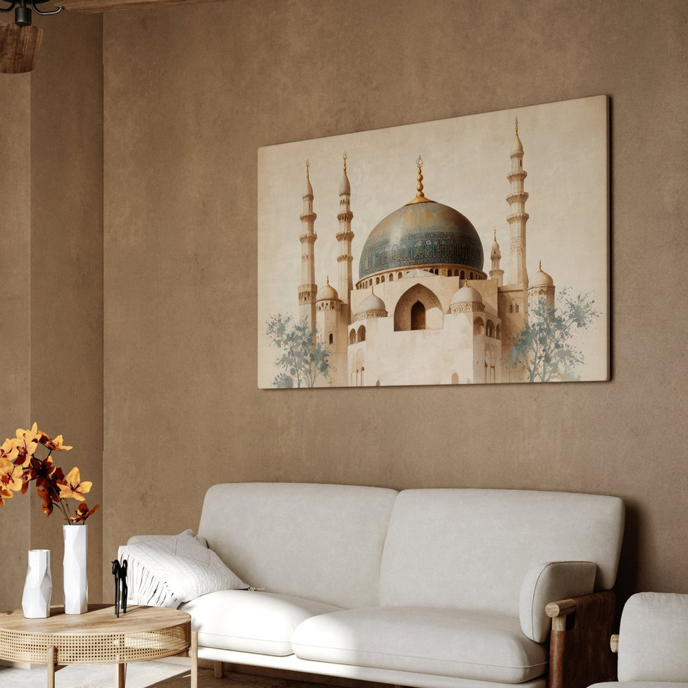 Moschee Gemälde - Leinwand/Acrylglas - Beautiful Wall