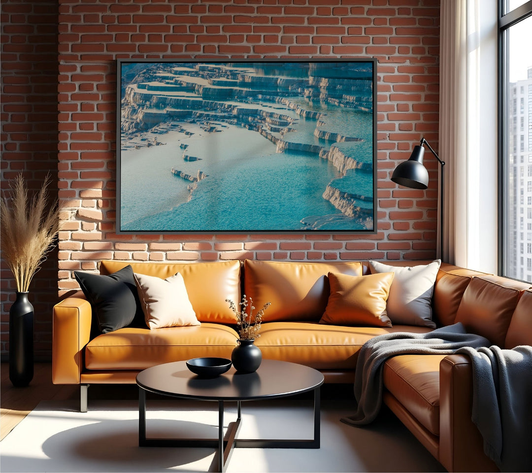 Pamukkale - Leinwand/Acrylglas - Beautiful Wall