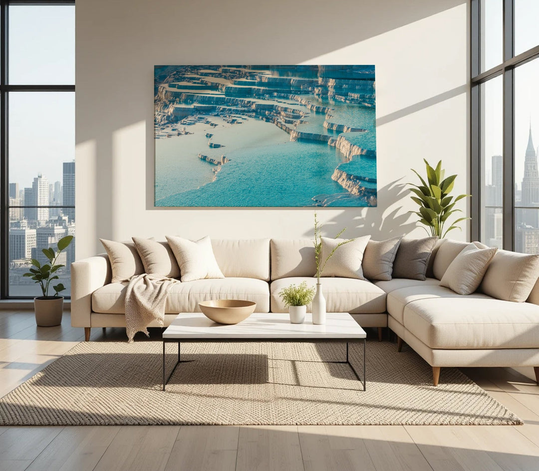 Pamukkale - Leinwand/Acrylglas - Beautiful Wall