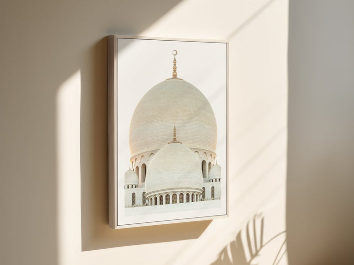 Sheikh Zayed Mosque - beige- Leinwand/Acrylglas - Beautiful Wall