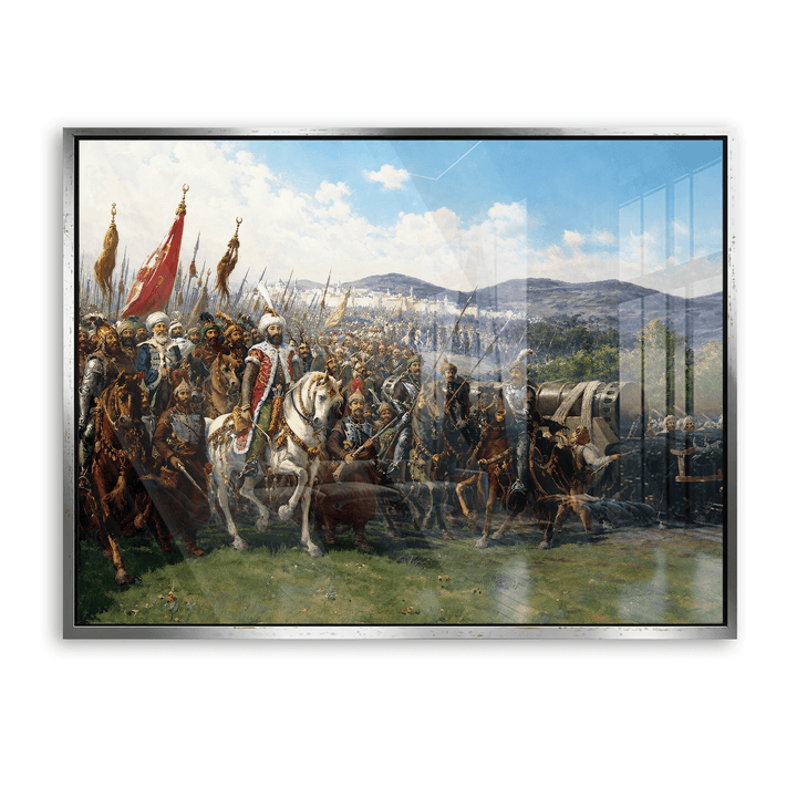 Sultan Mehmed II. bei der Eroberung Konstantinopels - Beautiful Wall