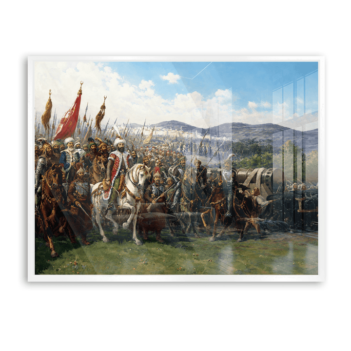 Sultan Mehmed II. bei der Eroberung Konstantinopels - Beautiful Wall