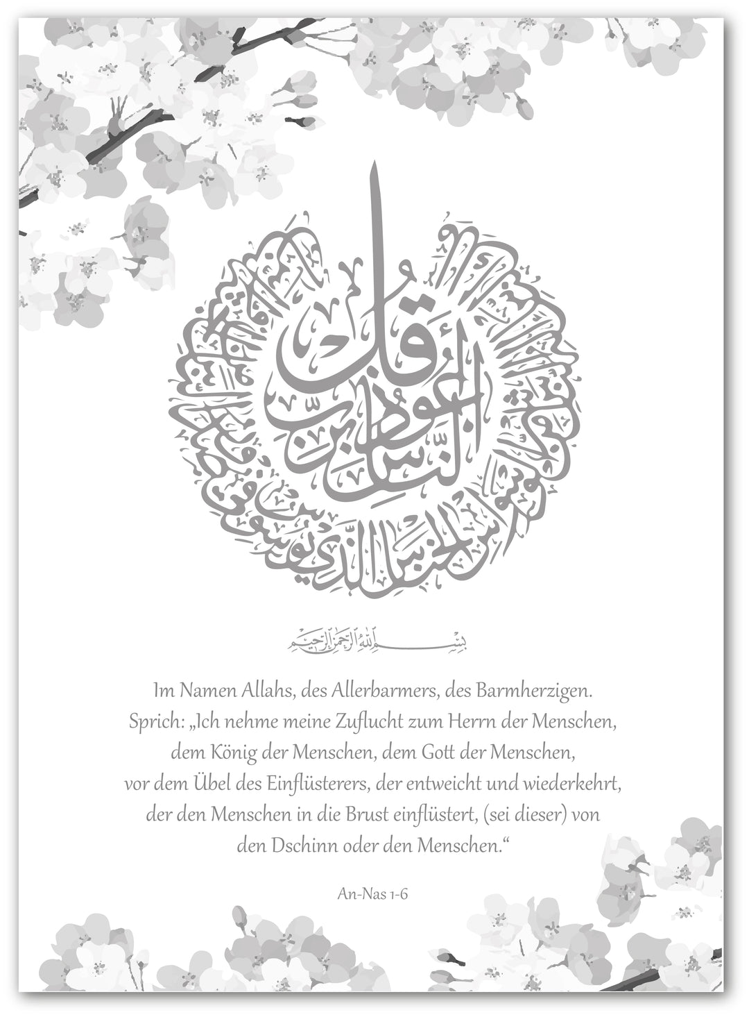 An-Nas - en plusieurs langues - Affiche