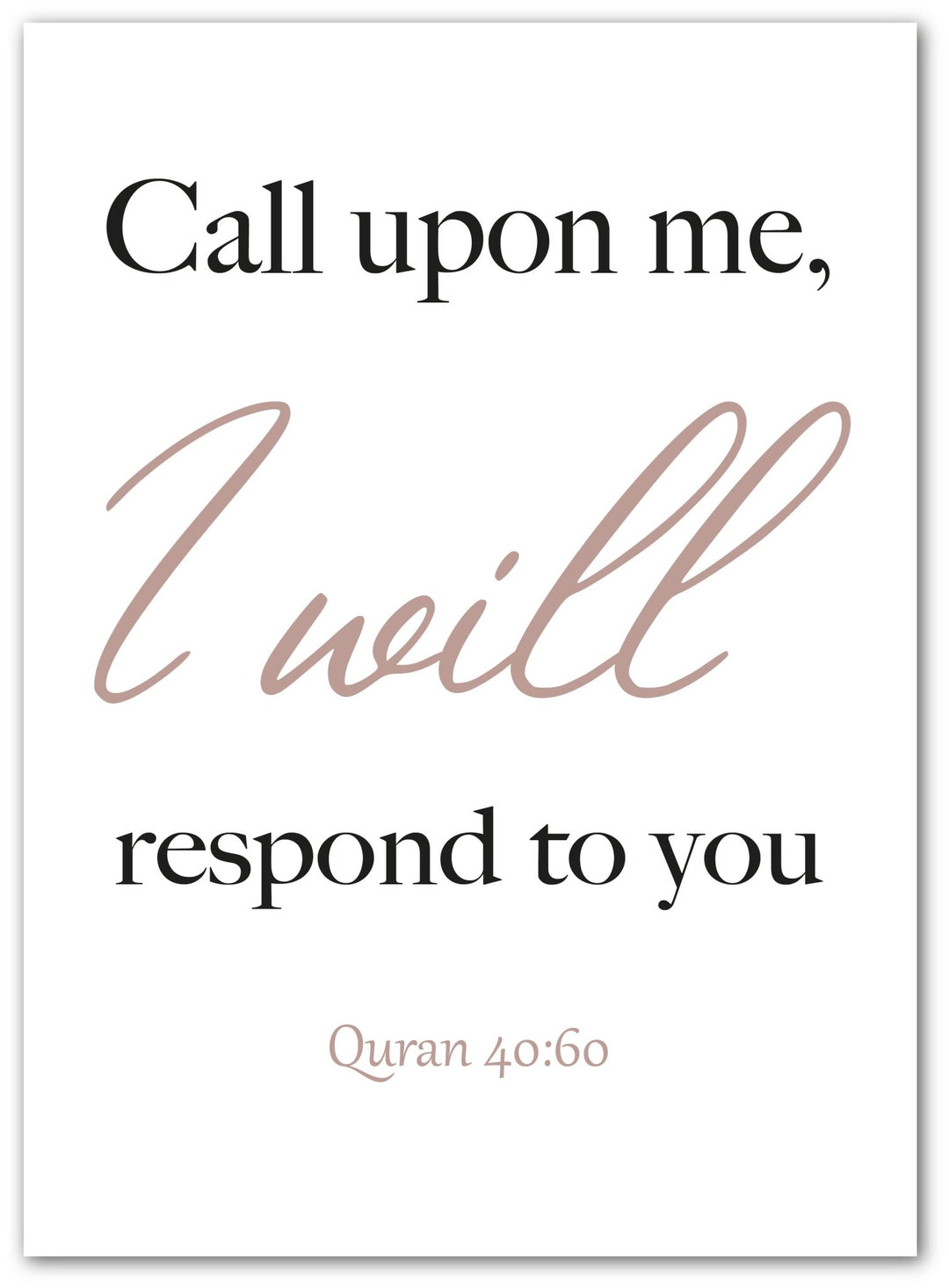 Call upon me.. - Beautiful Wall