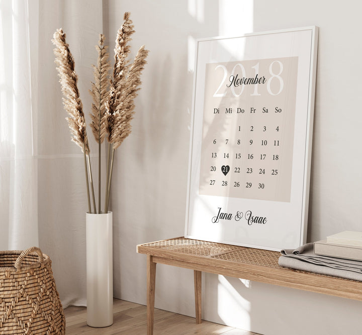 Kalender - personalisierbar - Beautiful Wall