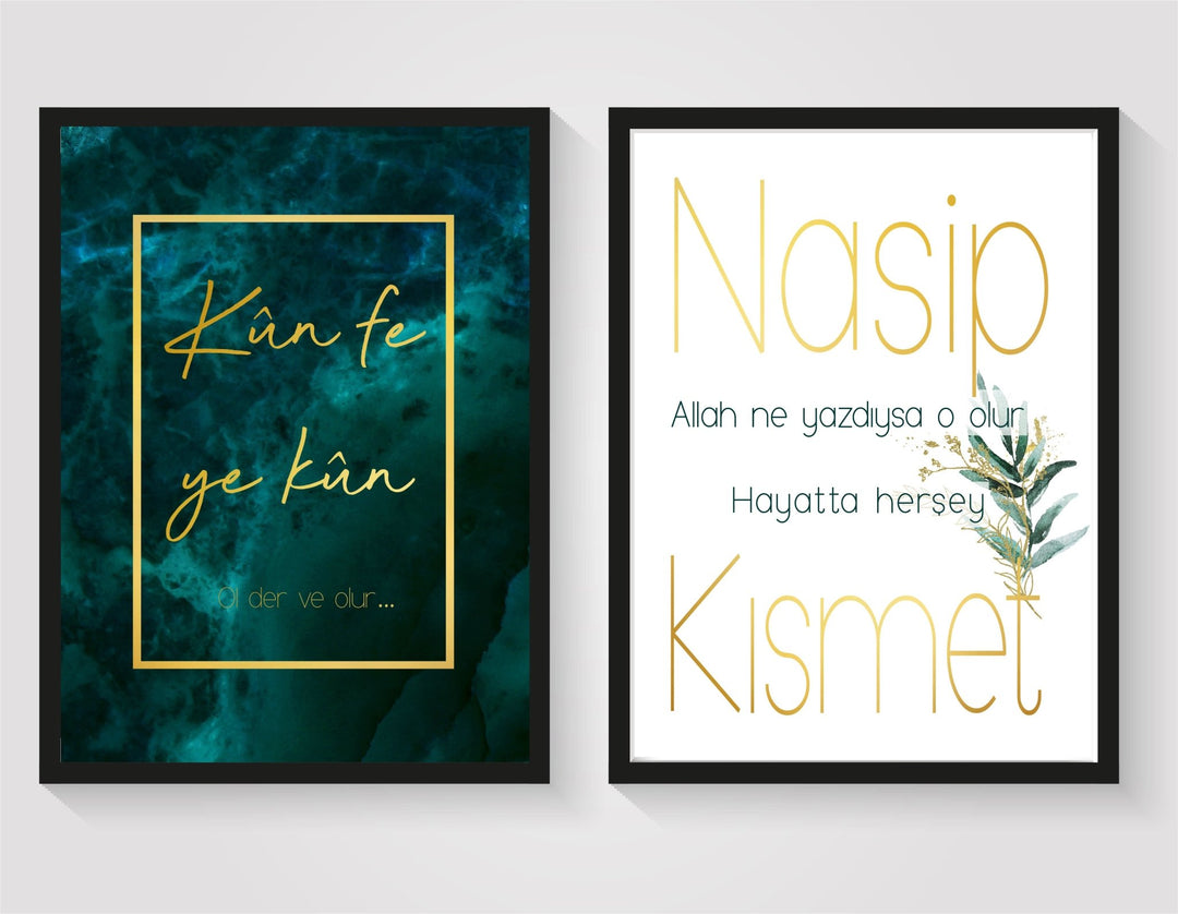 Nasip Kismet - Gold - Beautiful Wall