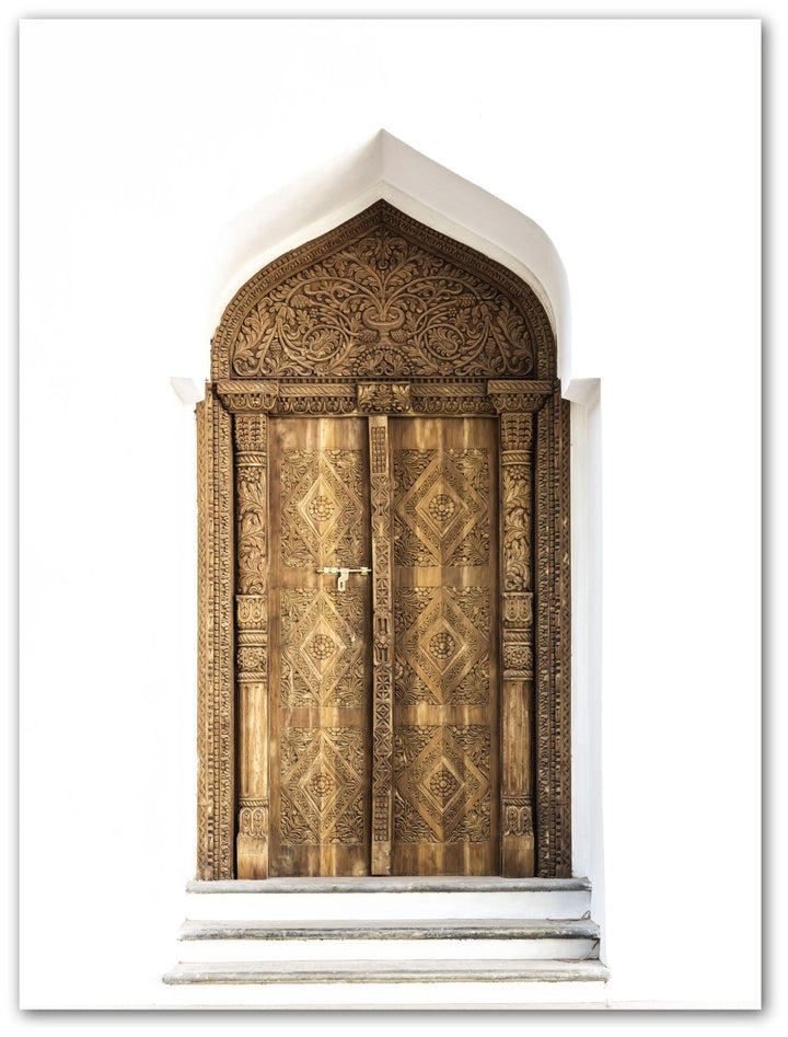 White Wall Marocco Door - Beautiful Wall