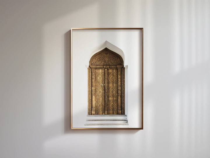 White Wall Marocco Door - Beautiful Wall